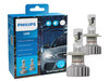 Förpackning LED-lampor Philips för Fiat Scudo II - Ultinon PRO6000 godkända