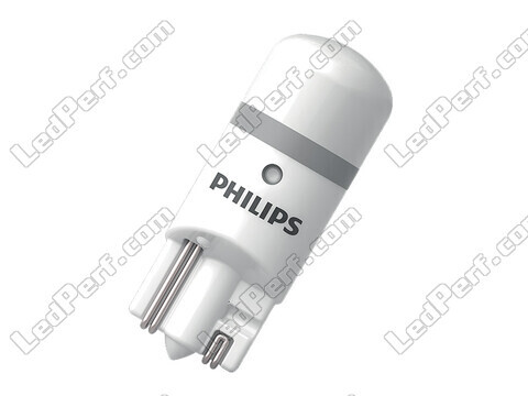 Zooma in på en Philips W5W Ultinon PRO6000 LED-lampa - 12V - 6000K - godkänd