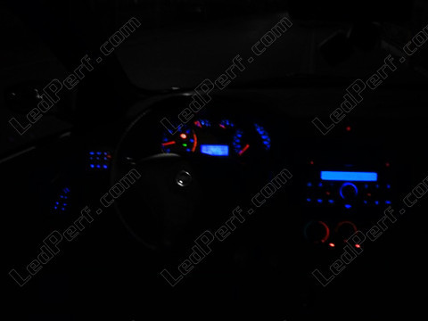 LED-lampa instrumentbräda blå Fiat Stilo