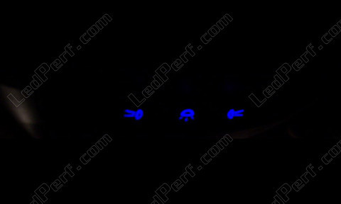 LED-lampa takbelysning blå Fiat Stilo