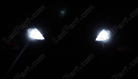 LED-lampa parkeringsljus xenon vit Ford Fiesta MK7