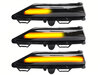 Dynamiska LED-blinkers för Ford Fiesta MK8 sidospeglar