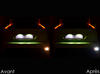 LED Backljus Ford Focus MK2 före och efter