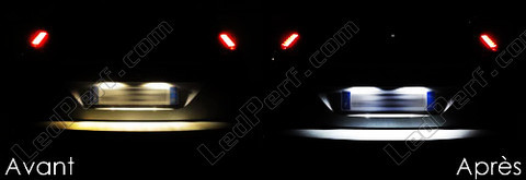 LED-lampa skyltbelysning Ford Focus MK2