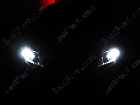LED-lampa parkeringsljus xenon vit Ford Focus MK2
