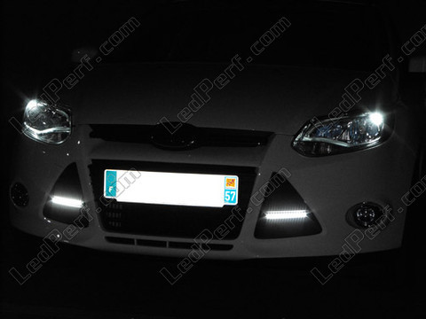 LED-varselljus - DRL - Varselljus - vattentät Ford Focus MK3