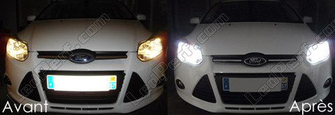 LED-lampa Halvljus Xenon effekt Ford Focus MK3