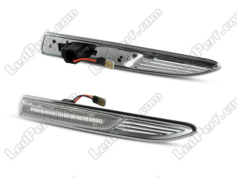 Sidovy av sekventiella LED-blinkers för Ford Mondeo MK4 - Transparent version