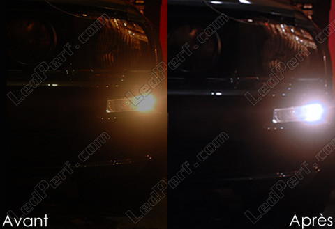 LED parkeringsljus xenon vit Ford Mustang Tuning