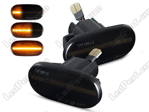 Dynamiska LED-sidoblinkers för Honda Accord 8G - Rökfärgad svart version