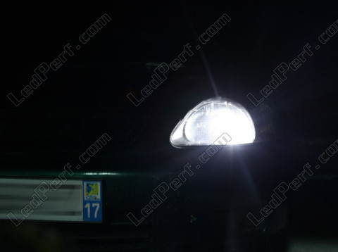 LED-lampa parkeringsljus xenon vit Honda Civic 6G