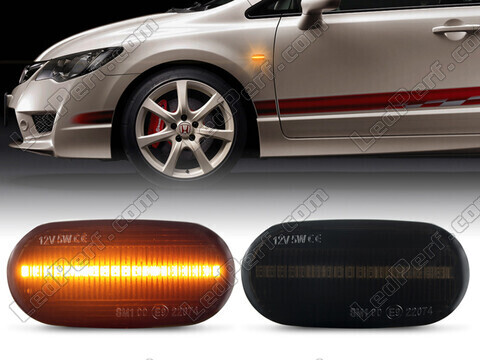 Dynamiska LED-sidoblinkers för Honda Civic 8G