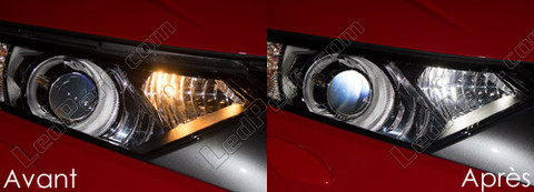LED-lampa parkeringsljus xenon vit Honda Civic 9G