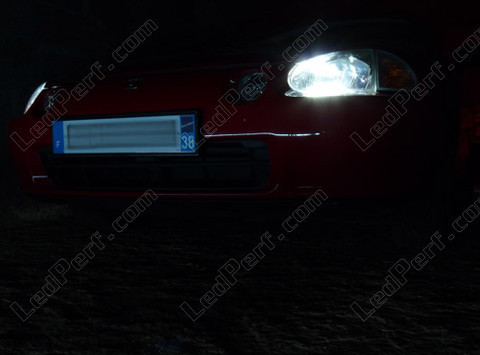 LED-lampa parkeringsljus xenon vit Honda CR-X