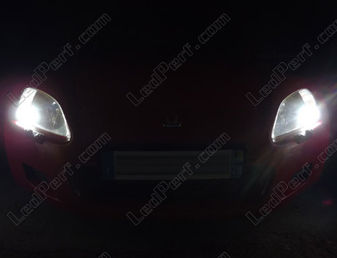 LED-lampa parkeringsljus xenon vit Honda S2000