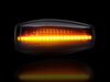 Maximal belysning av dynamiska LED-sidoblinkers för Hyundai Coupe GK3