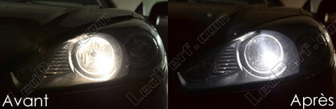 LED-lampa parkeringsljus xenon vit Hyundai Coupe GK3