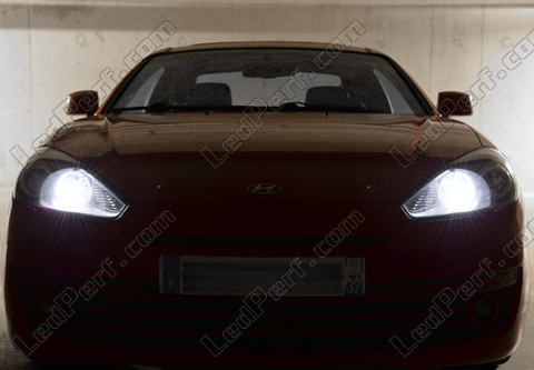 LED-lampa parkeringsljus xenon vit Hyundai Coupe GK3