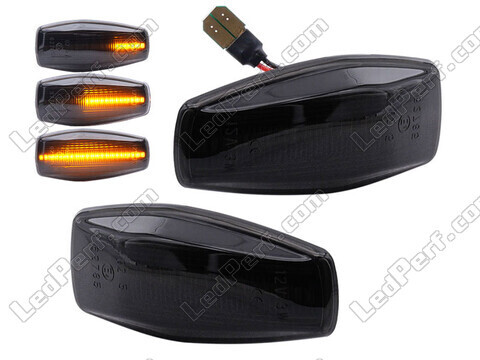 Dynamiska LED-sidoblinkers för Hyundai Getz - Rökfärgad svart version