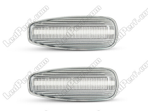 Framvy av sekventiella LED-blinkers för Hyundai I30 MK1 - Transparent färg