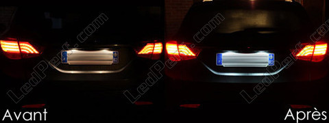 LED-lampa skyltbelysning Hyundai I40