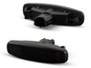 Sidovy av dynamiska LED-sidoblinkers för Infiniti FX 37 - Rökfärgad svart version