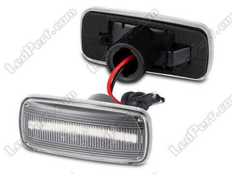 Sidovy av sekventiella LED-blinkers för Jeep Commander (XK) - Transparent version