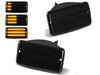 Dynamiska LED-sidoblinkers för Jeep Wrangler II (TJ) - Rökfärgad svart version