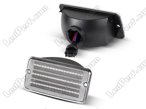 Sidovy av sekventiella LED-blinkers för Jeep Wrangler II (TJ) - Transparent version