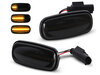 Dynamiska LED-sidoblinkers för Land Rover Defender - Rökfärgad svart version