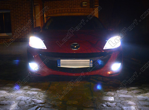 LED Strålkastare Mazda 3 phase 2 Tuning