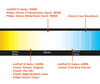 Jämförelse av färgtemperaturen hos lampor för Mazda CX-5 Strålkastare Xenon originalutrustning.
