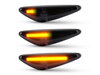 Belysning av dynamiska svarta LED-sidoblinkers för Mazda RX-8