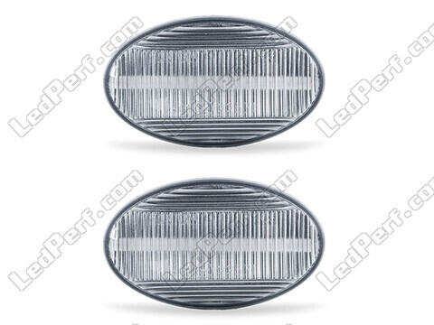 Framvy av sekventiella LED-blinkers för Mercedes A-Klass (W168) - Transparent färg