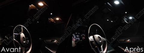 LED-lampa sminkspeglar solskydd Mercedes A-Klass (W176)