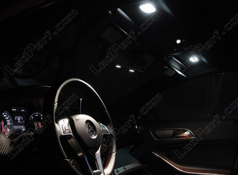 LED-lampa sminkspeglar solskydd Mercedes B-Klass (W246)