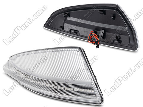 Dynamiska LED-blinkers v1 för Mercedes Classe C (W204) 2007-2010 sidospeglar
