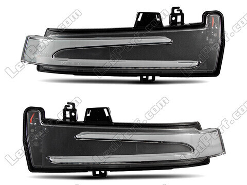 Dynamiska LED-blinkers v2 för Mercedes Classe C (W204) 2010-2014 sidospeglar