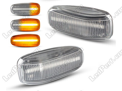 Sekventiella LED-blinkers för Mercedes CLK (W208) - Klar version
