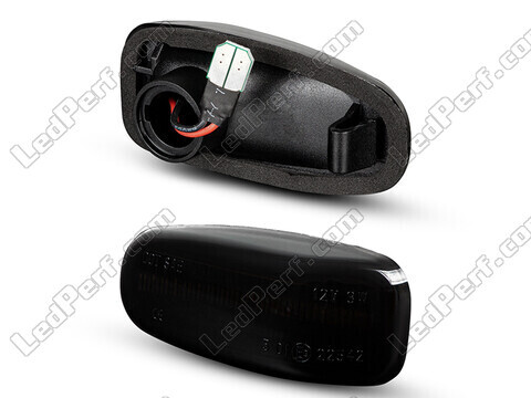 Sidovy av dynamiska LED-sidoblinkers för Mercedes CLK (W208) - Rökfärgad svart version