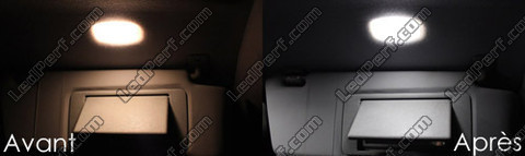 LED sminkspeglar solskydd Mercedes CLK (W208)