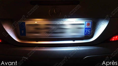 LED-lampa skyltbelysning Mercedes SL R230