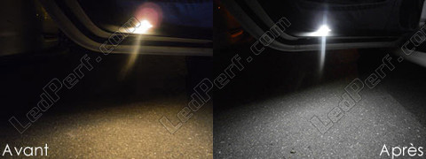 LED-lampa dörrtröskel Mercedes SLK R171