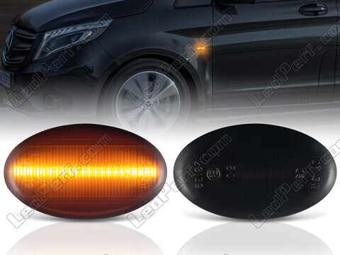 Dynamiska LED-sidoblinkers för Mercedes Viano (W639)
