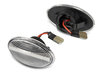 Sidovy av sekventiella LED-blinkers för Mini Cabriolet II (R52) - Transparent version