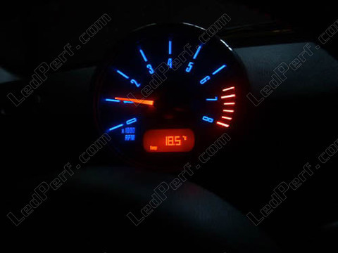 LED varvräknare blå Mini Cabriolet II (R52)
