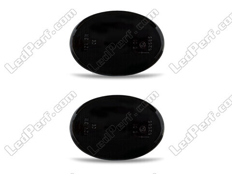 Framvy av dynamiska LED-blinkers för Mini Cabriolet III (R57) - Rökfärgad svart färg