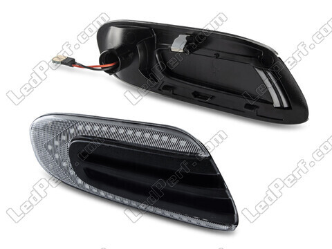 Sidovy av sekventiella LED-blinkers för Mini Cabriolet IV (F57) - Transparent version
