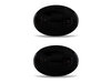 Framvy av dynamiska LED-blinkers för Mini Clubman (R55) - Rökfärgad svart färg