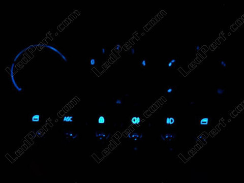 LED-belysning luftkonditionering blå Mini Cooper II (R50/R53)